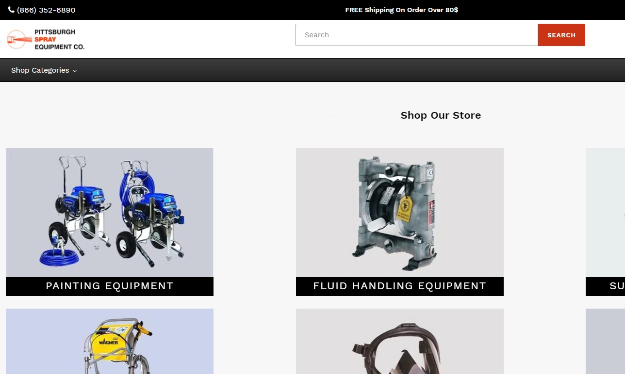 Pittsburgh Spray Equipment Company Sandblast Equipment