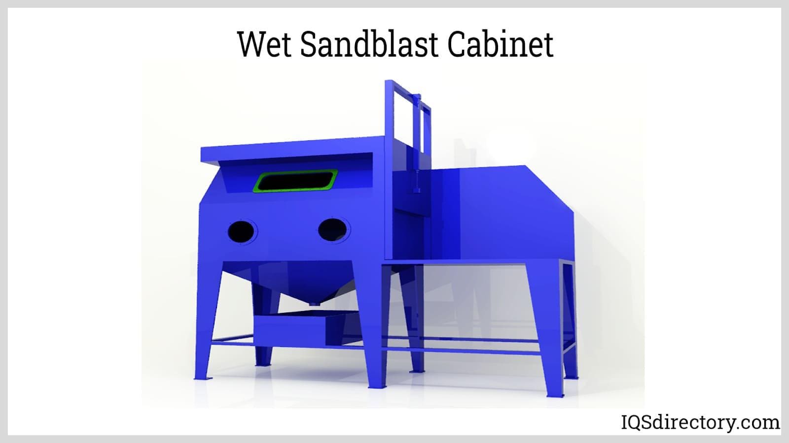 Wet Sandblast Cabinet