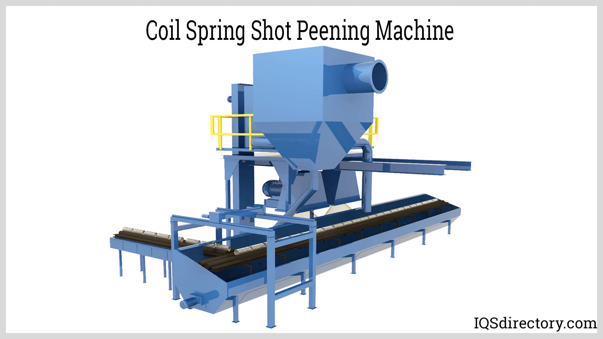 Coil Spring Shot Peening Machine Coil Spring Shot Peening Machine